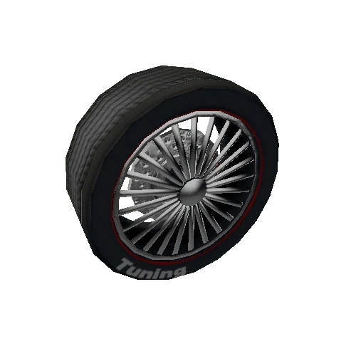 Wheel BlackRed